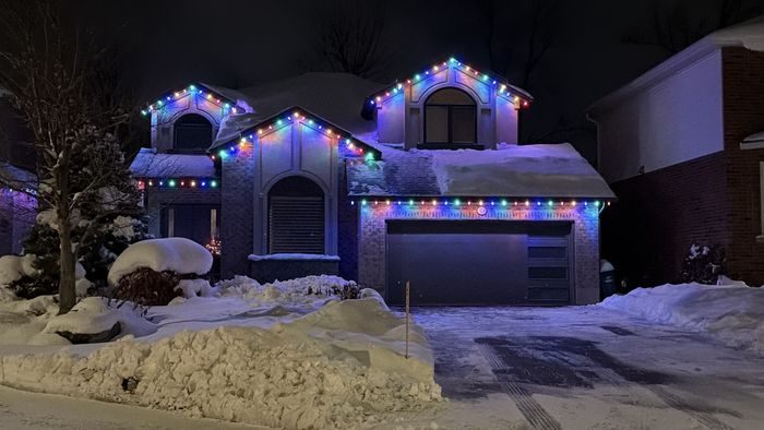 Christmas Light Installation